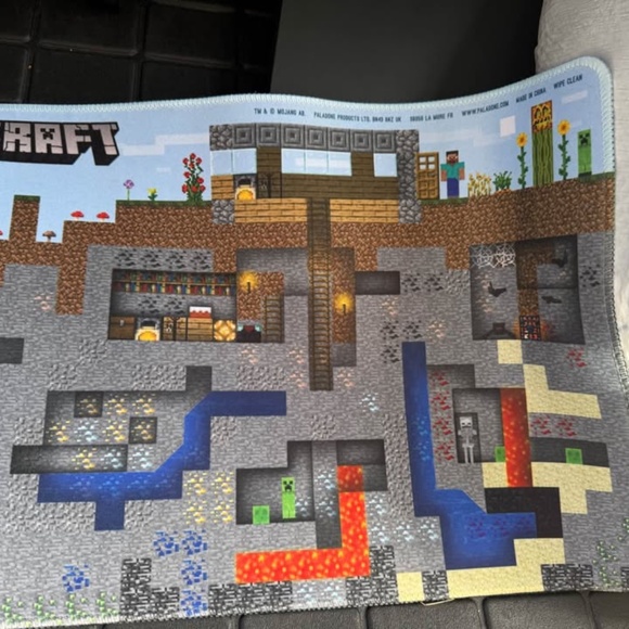 Minecraft Computer Desk Mouse Pad - Picture 3 of 3